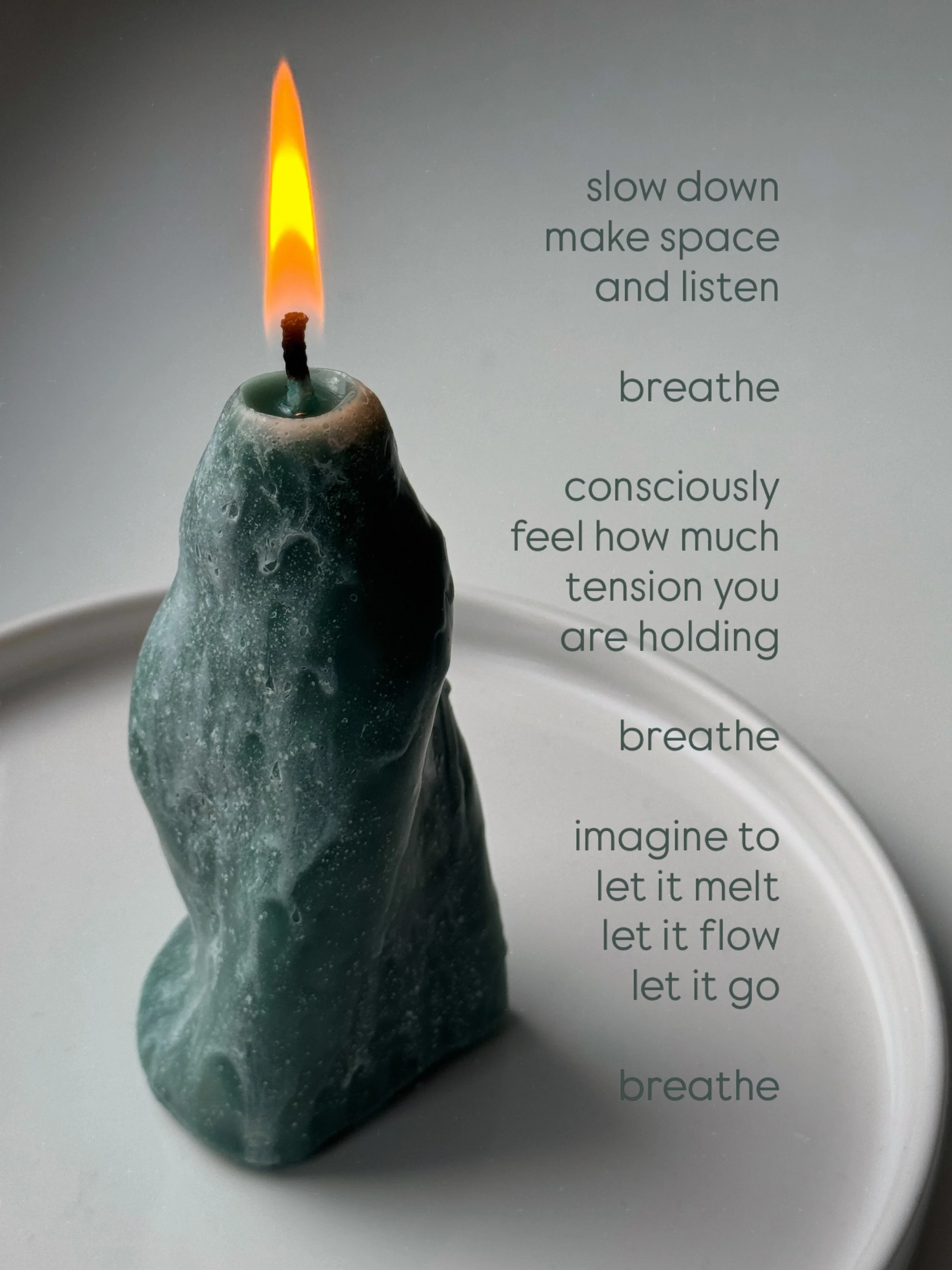 Can you imagine a drop of oil slowly seeping away into warm sand &hellip; ?

#letitgo #letitgocandle #meditation