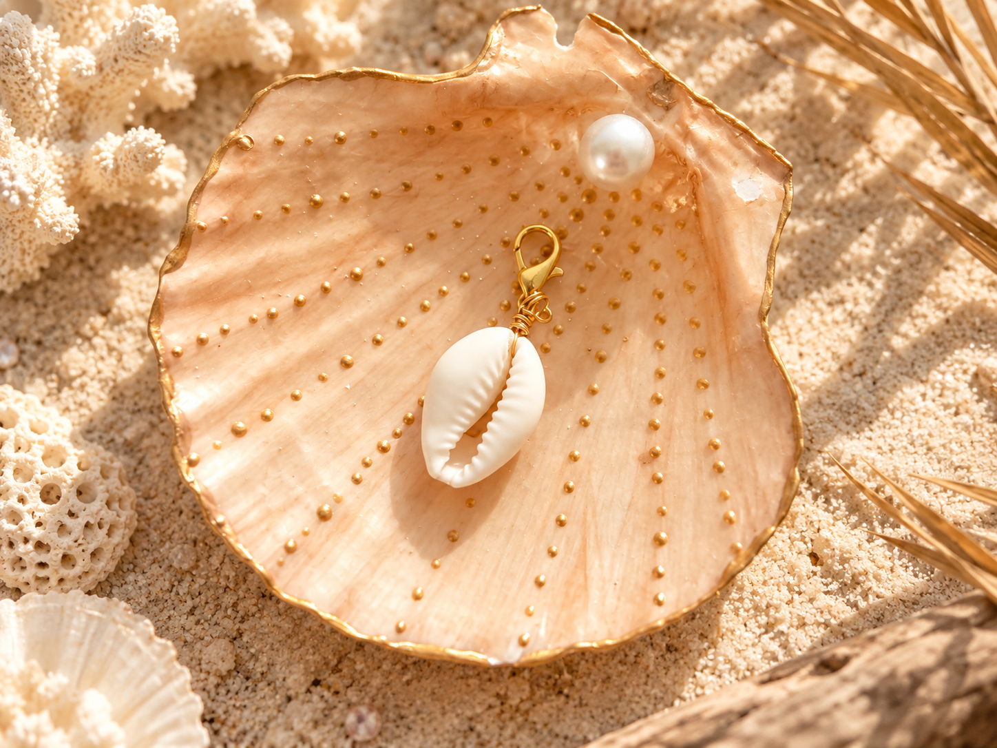 Haumea cowrie shell bag clip 2.png