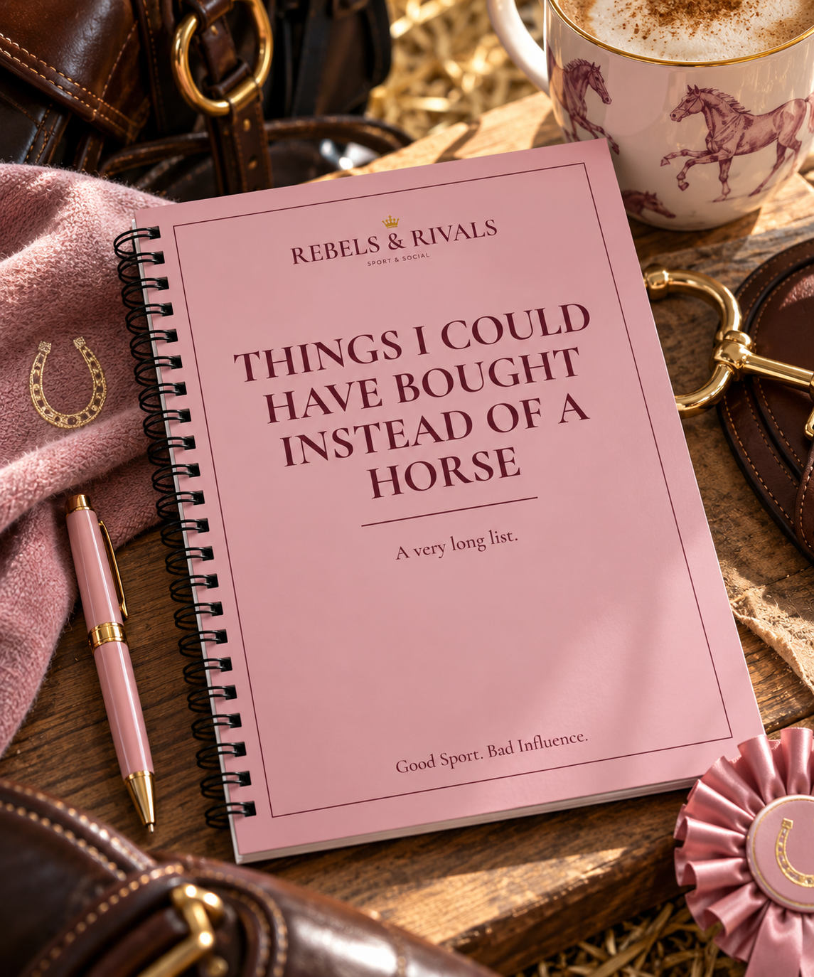 Things I Could Have Bought Instead of a Horse — A5 Notebook