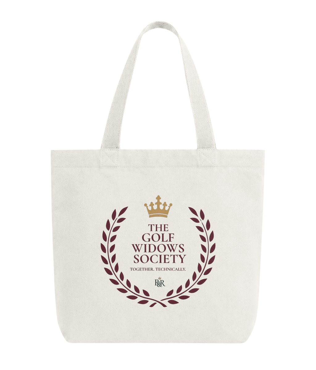 The Golf Widows Society Heavyweight Canvas Tote