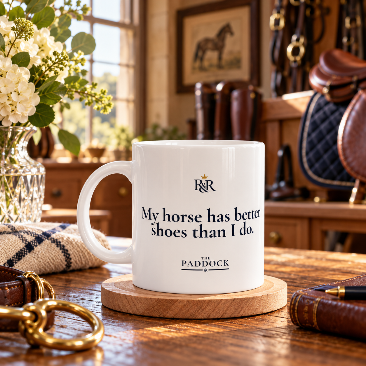 My Horse Has Better Shoes Than I Do | Equestrian Mug