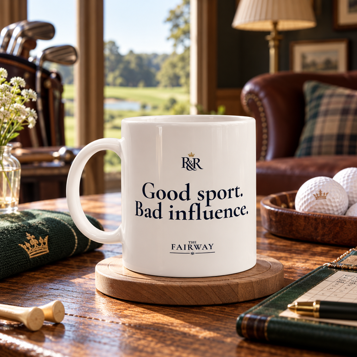 Good Sport. Bad Influence. | Signature Golf Mug