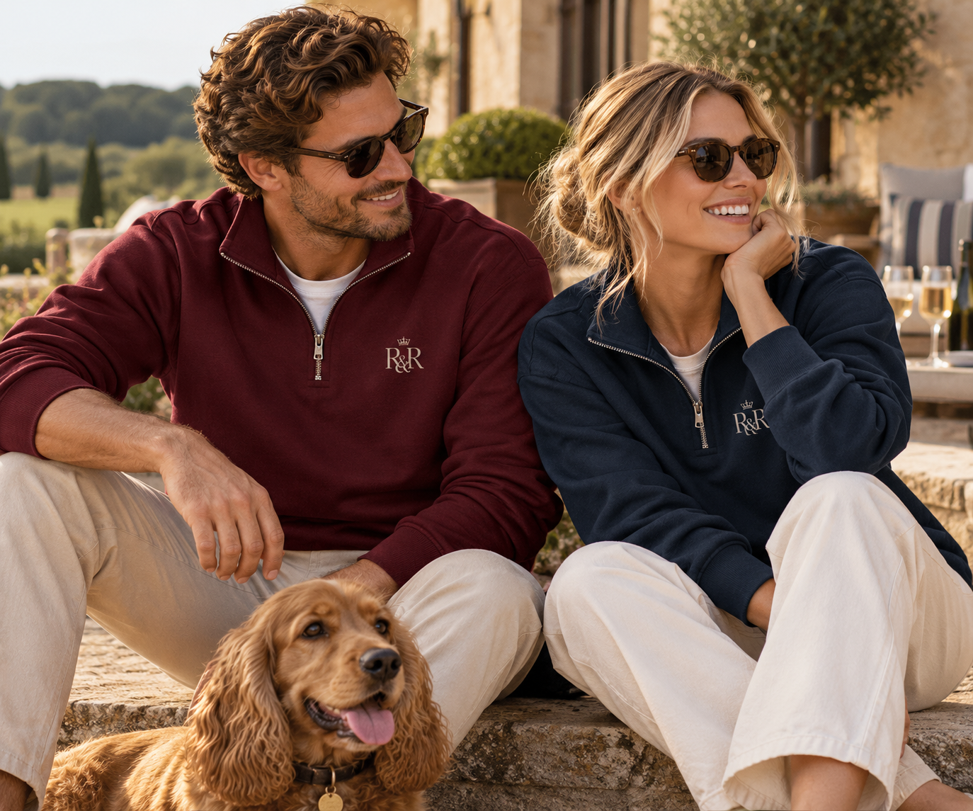 R&R Signature Quarter-Zip Sweatshirt