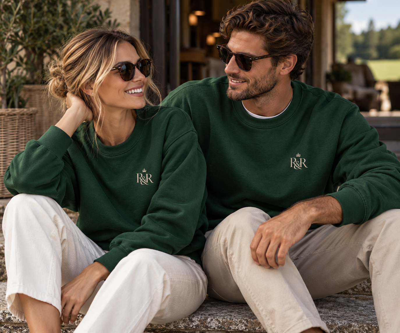 R&R Signature Embroidered Sweatshirt
