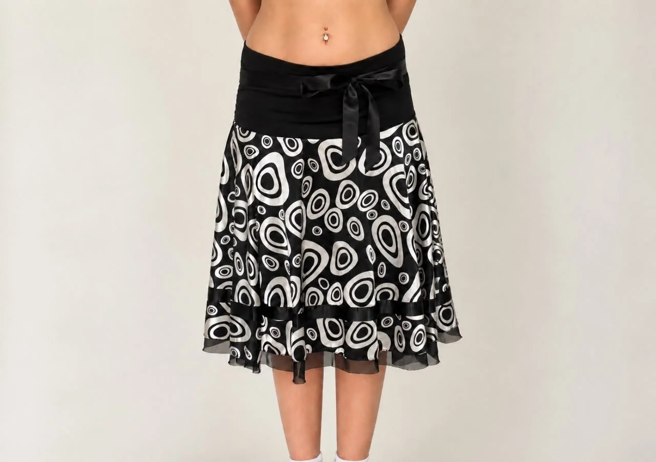 Black & White Skirt