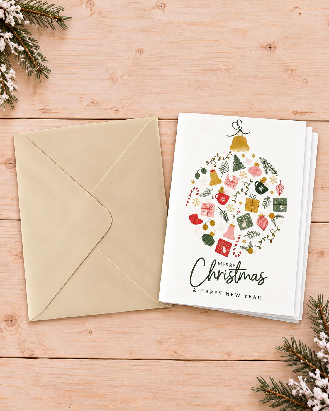 Christmas Card notes   (6ct)