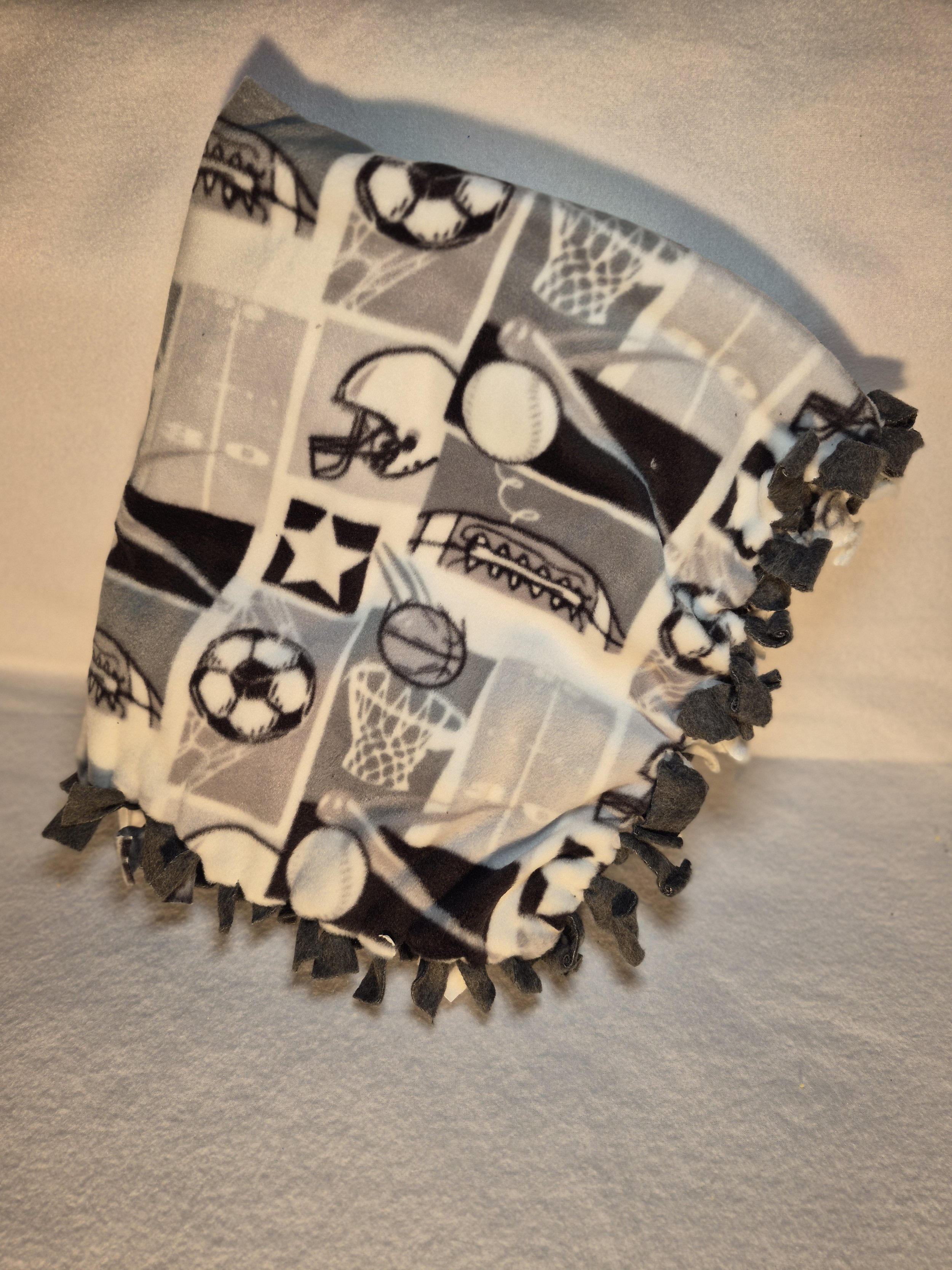 Sports Enthusiast Fleece Blanket for Kids