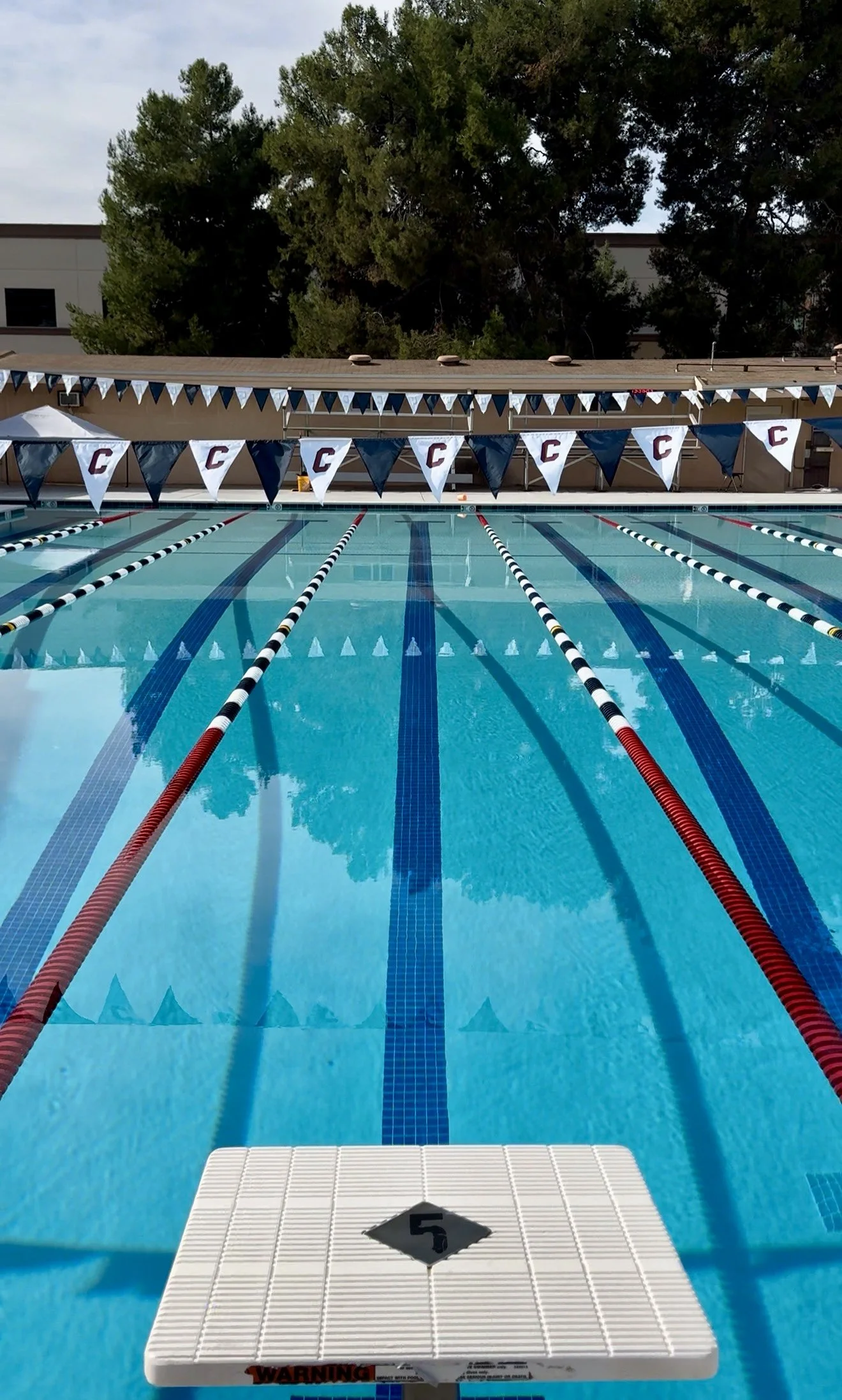 Commercial Aquatics San Diego pool construction project after completion.