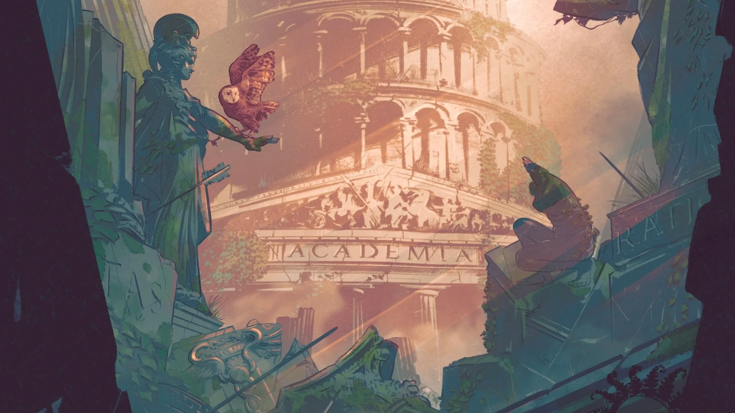 Crop from cover illustration for 'Distrust in Science and Expertise' issue