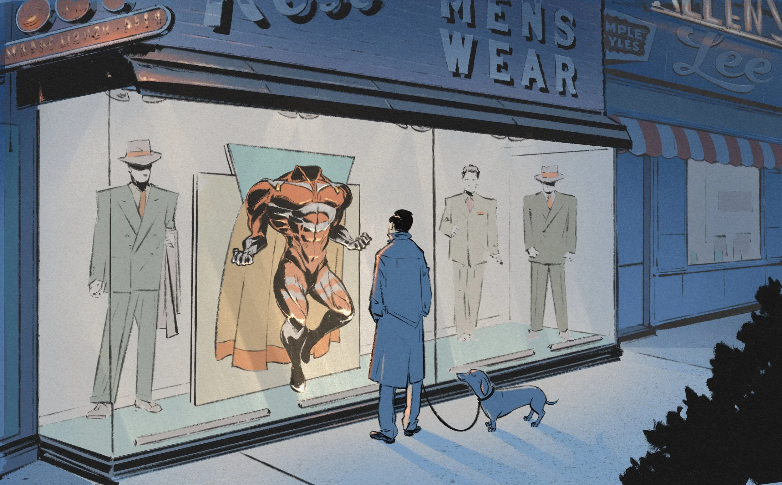 Half page illustration for 'Can Evolutionary Psychology Explain Fashion?' by CATHERINE SALMON and REBECCA L. BURCH.