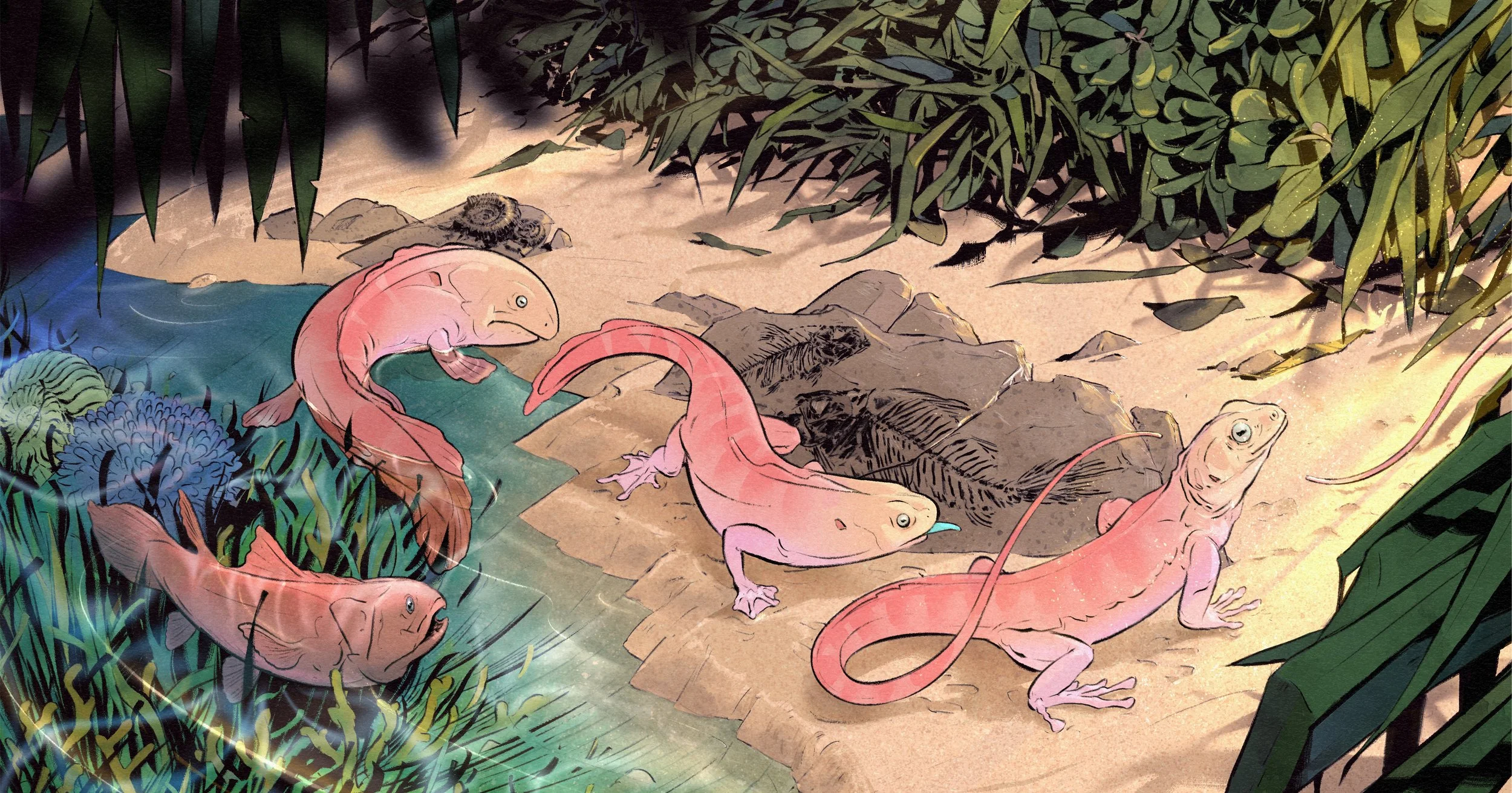 Half page illustration for 'Islam and Psuedoscience' Close Encounters in the Classroom (and How to Deal with Them) by STEFANO BIGLIARDI