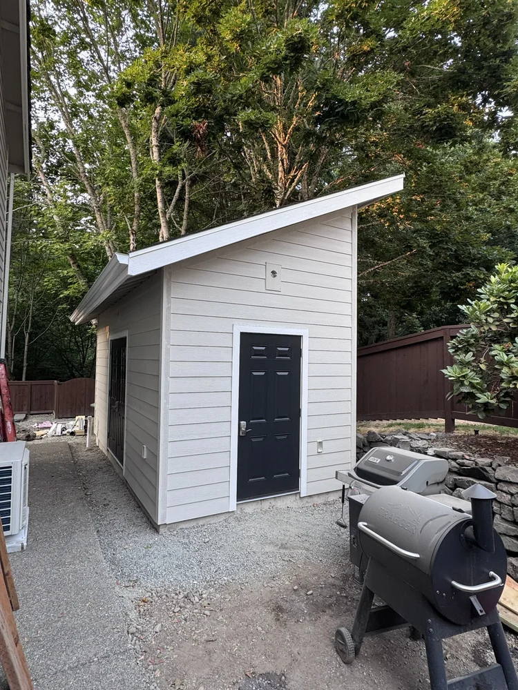 Outdoor Shed and Trex Decking Replacement