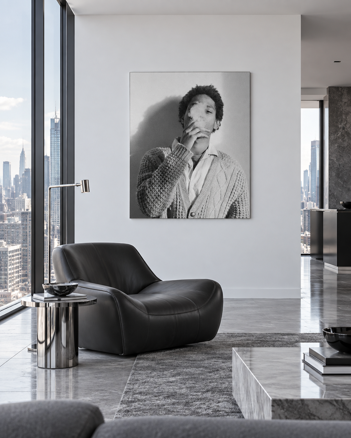 Sleek penthouse lounge with monochrome portrait-3.png