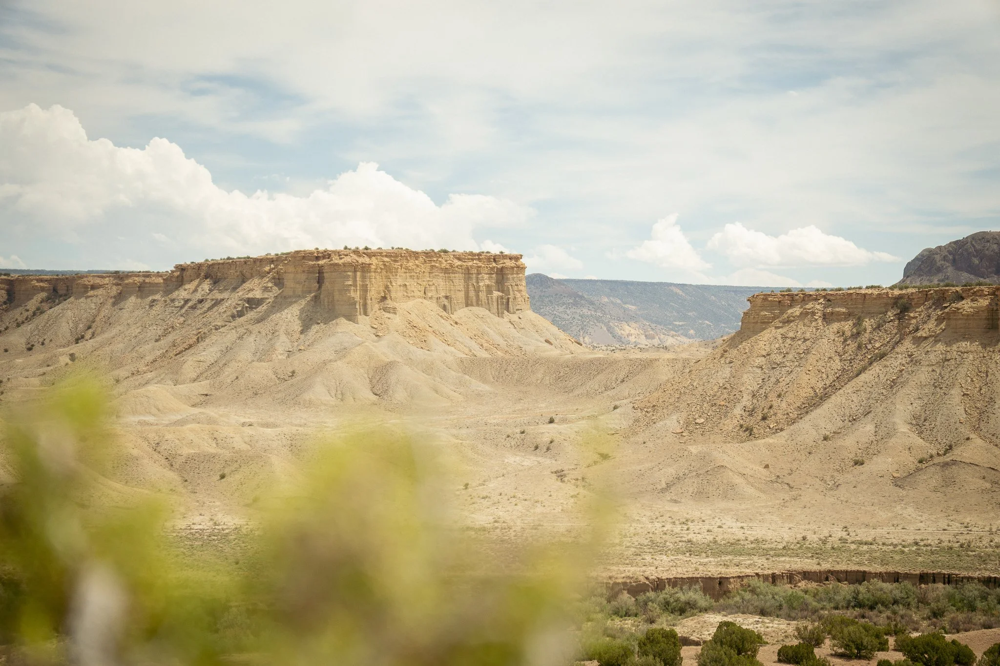 Mesas in New Mexico