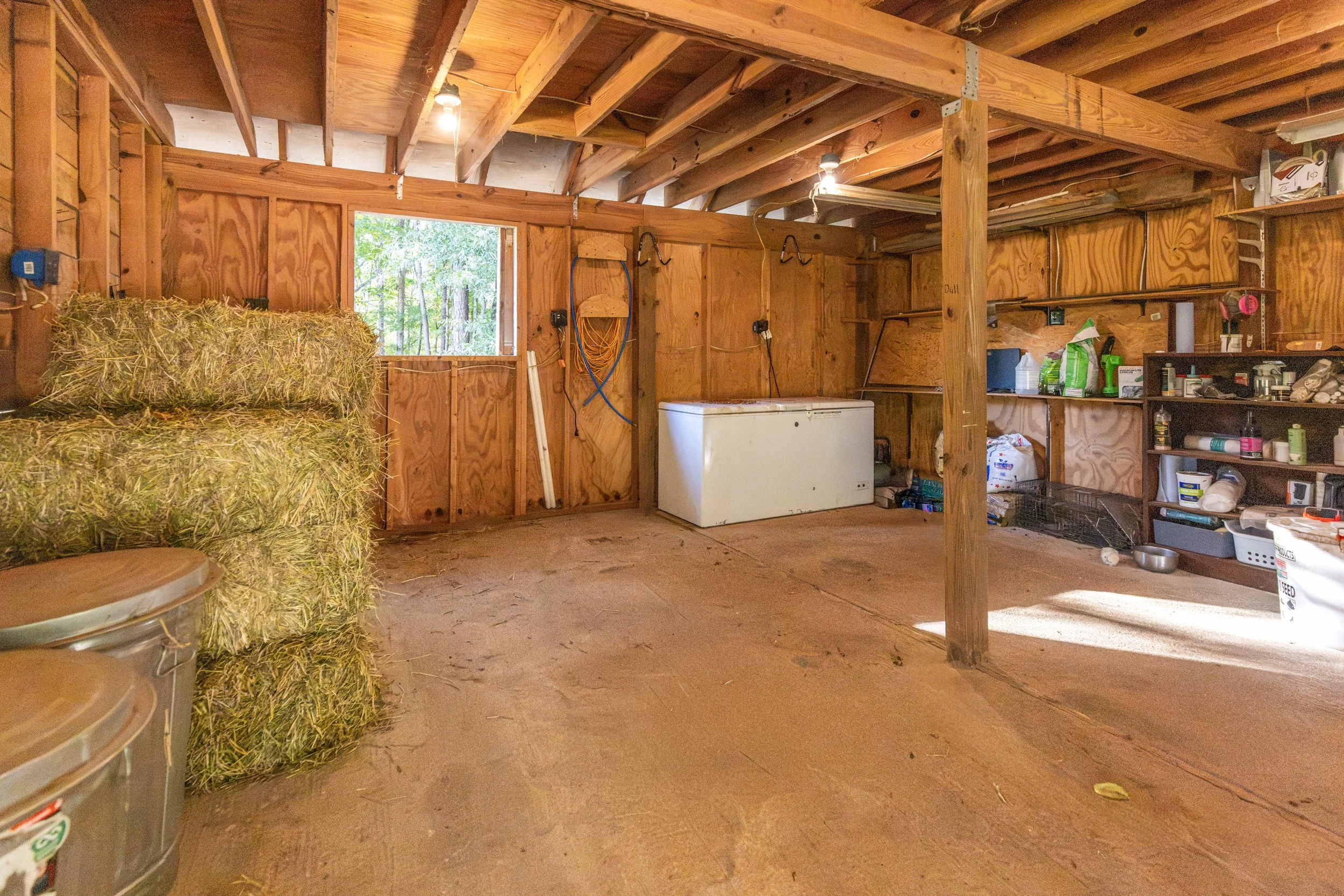 Feed & Storage Room