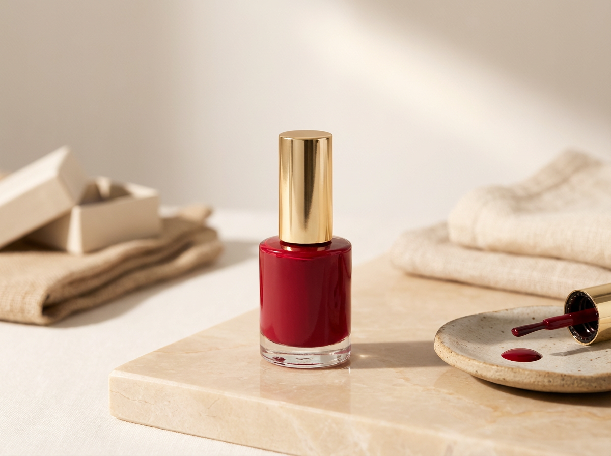 Crimson Nail Polish