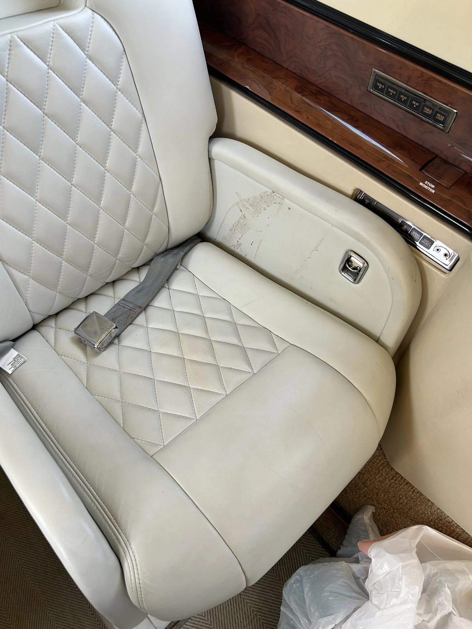 Aircraft Leather Seat Cleaning Columbia MD