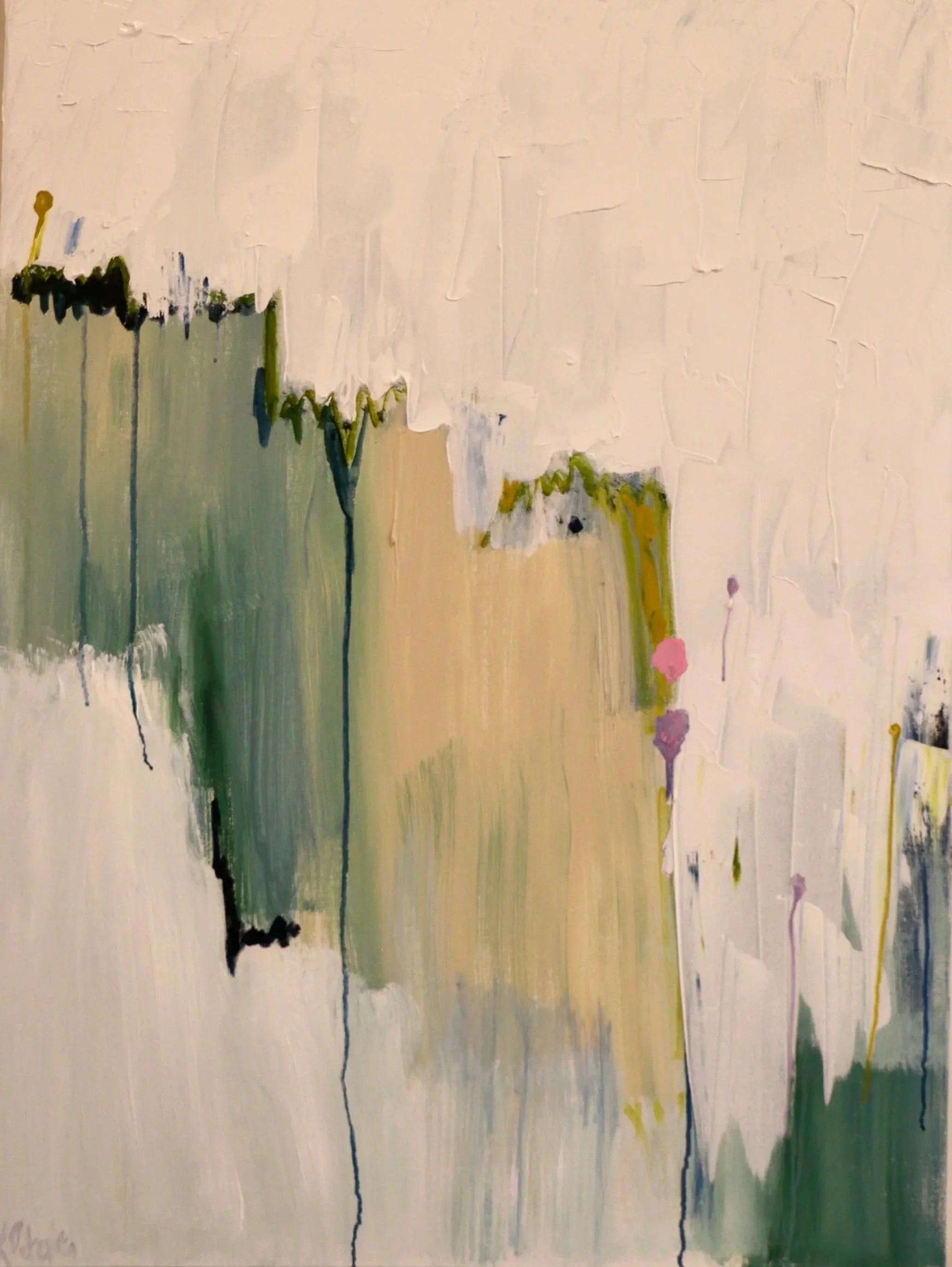 "Where We Go" (2026) Original Abstract Acrylic Painting