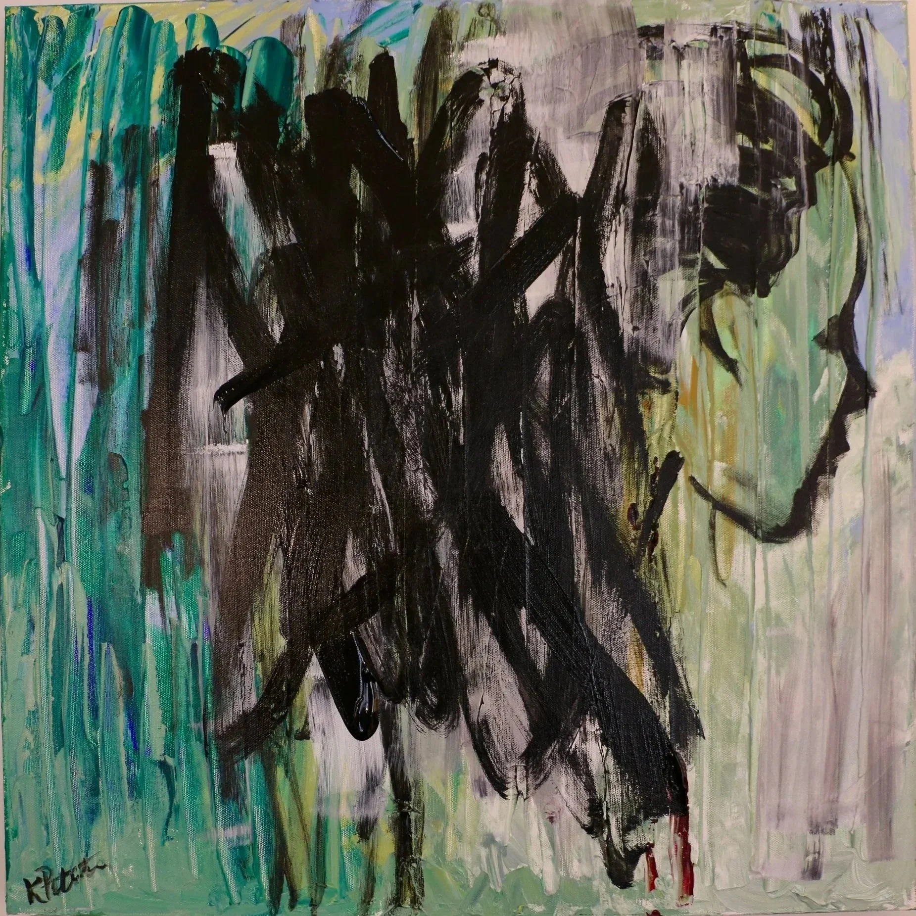 "Undercurrent" (2026) Original Abstract Painting