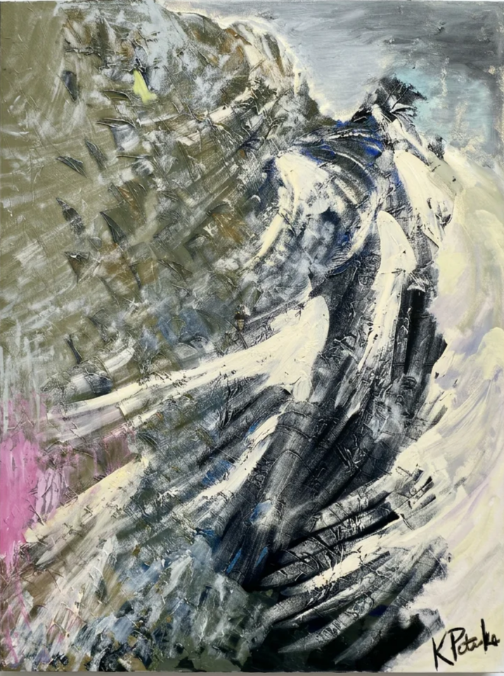 "Flight" Original Abstract Painting