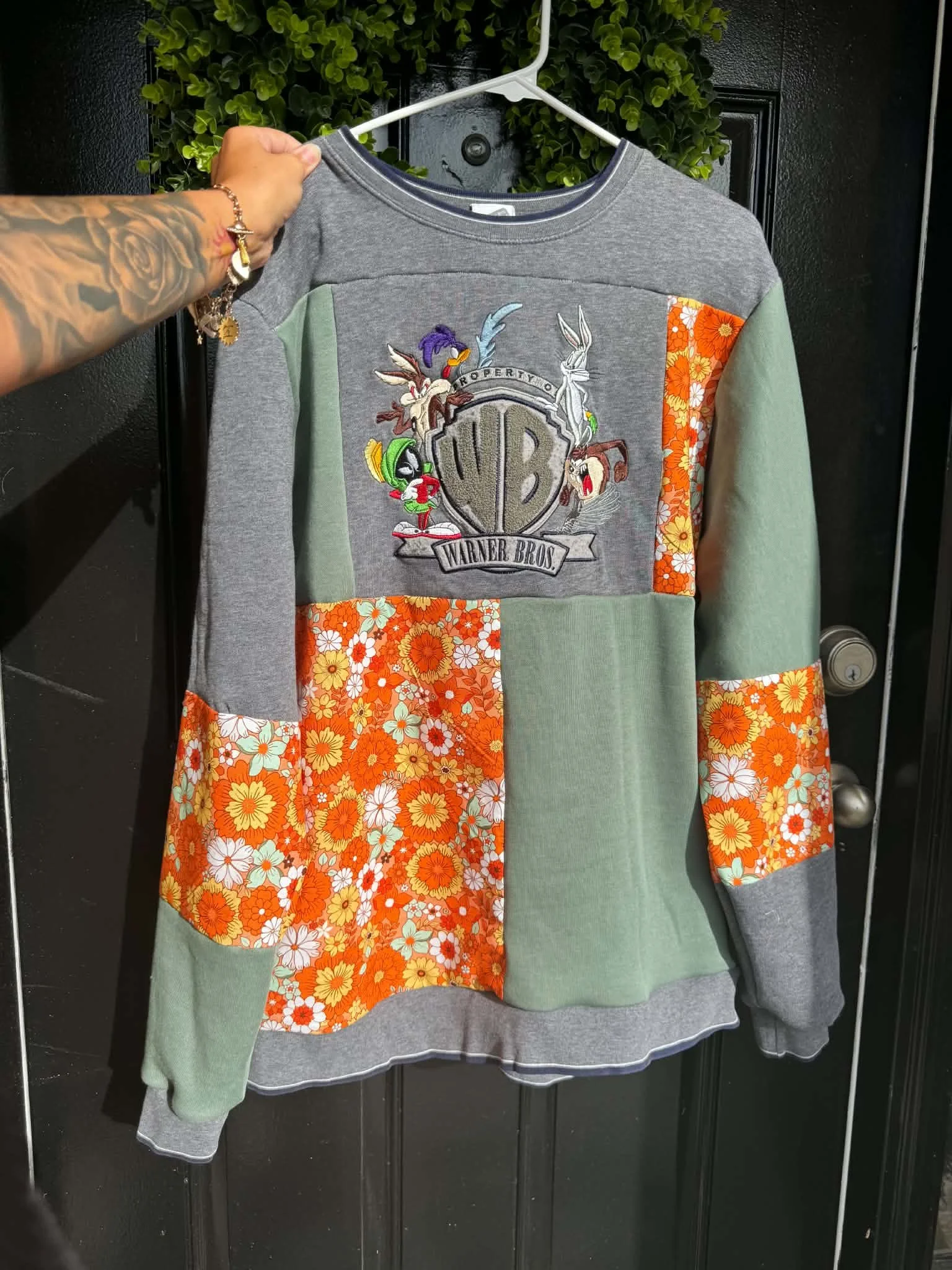 Warner Bros. Patchwork Sweatshirt