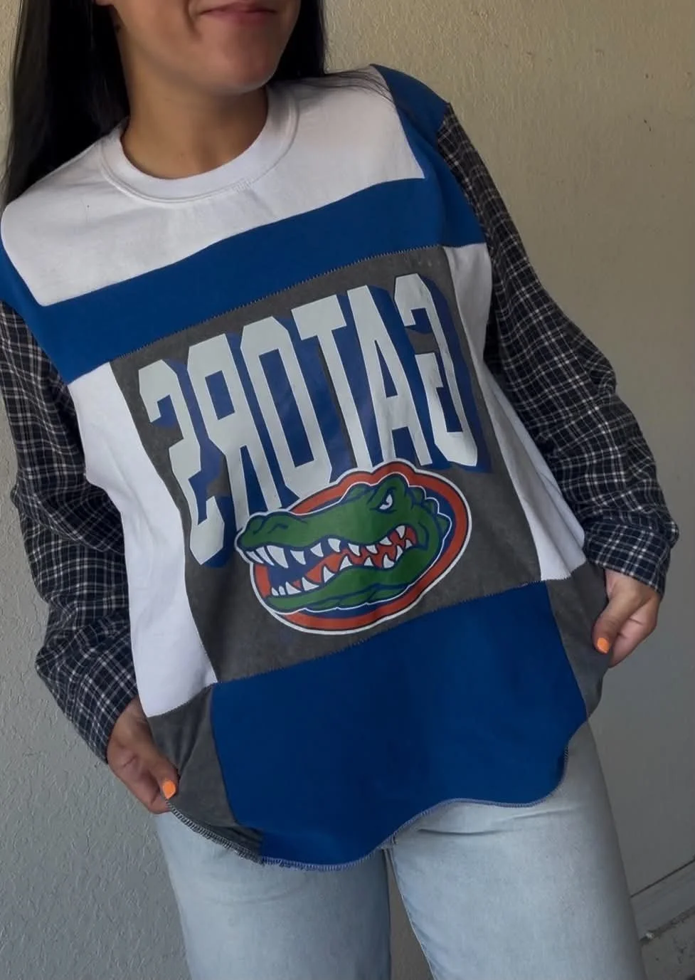 Vintage Gators Patchwork Crewneck