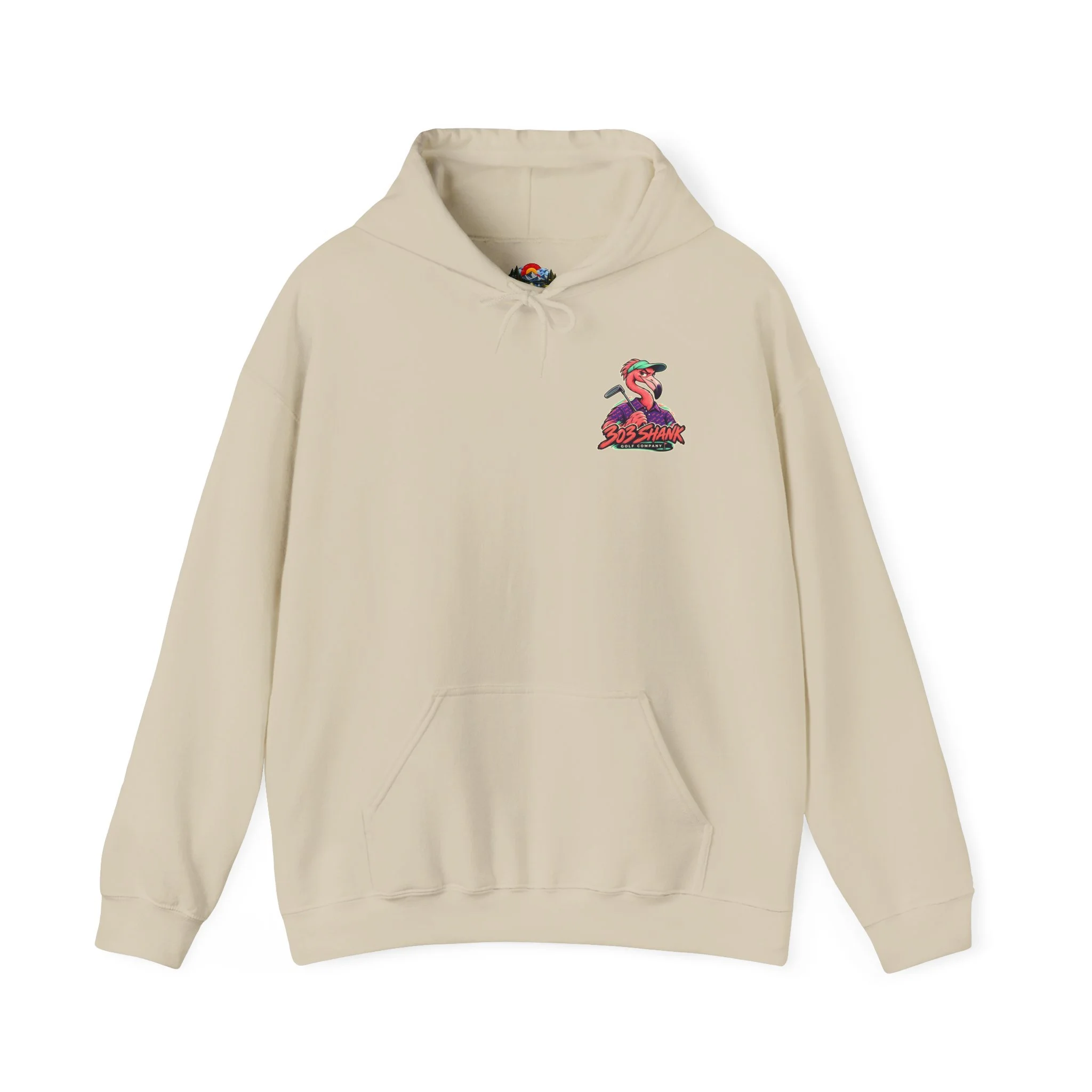 Pretty in Pink, Ugly on the Green | Flamingo Golf Hoodie | 303 Shank Golf Company