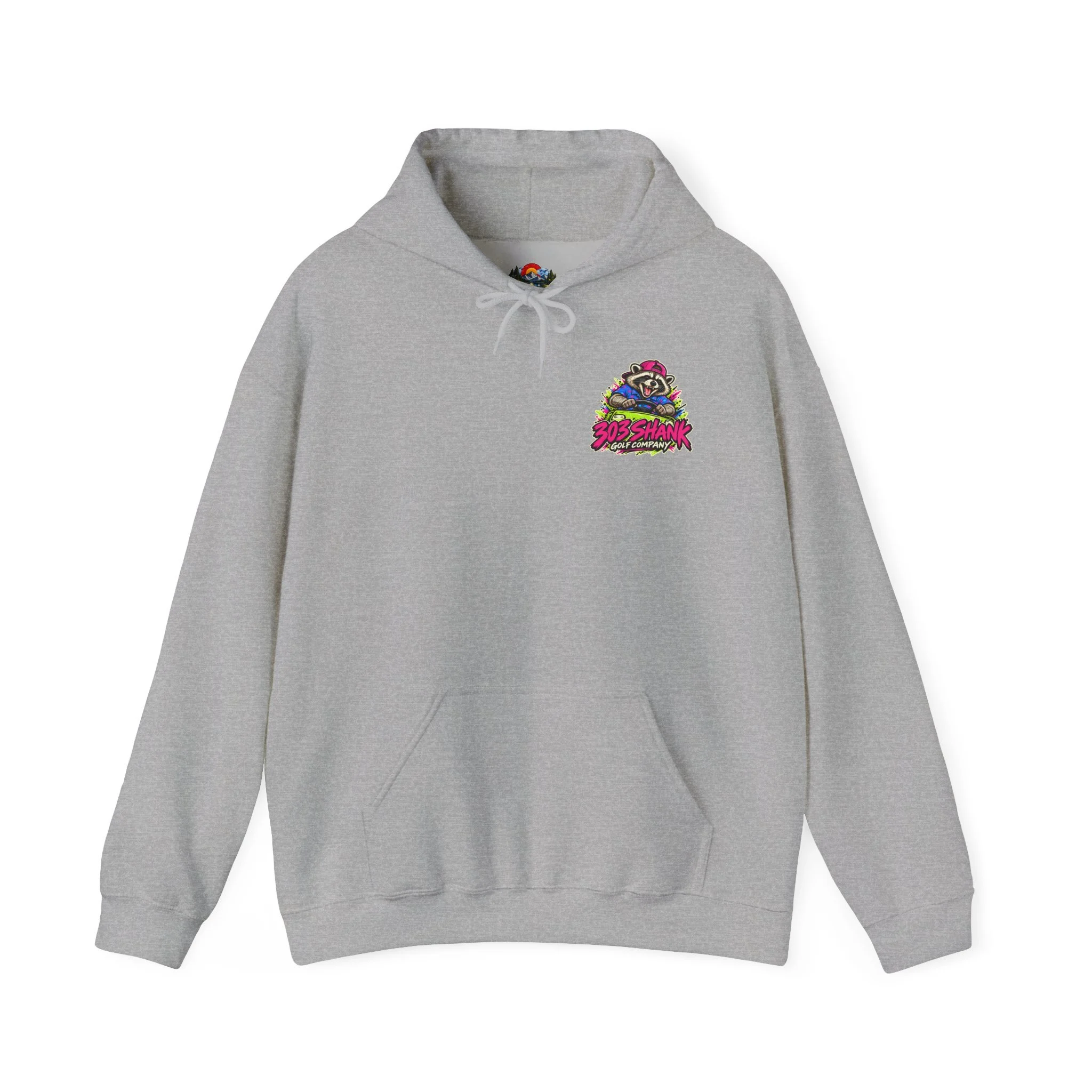 No Skill, All Thrill | Raccoon Golf Hoodie | 303 Shank Golf Company