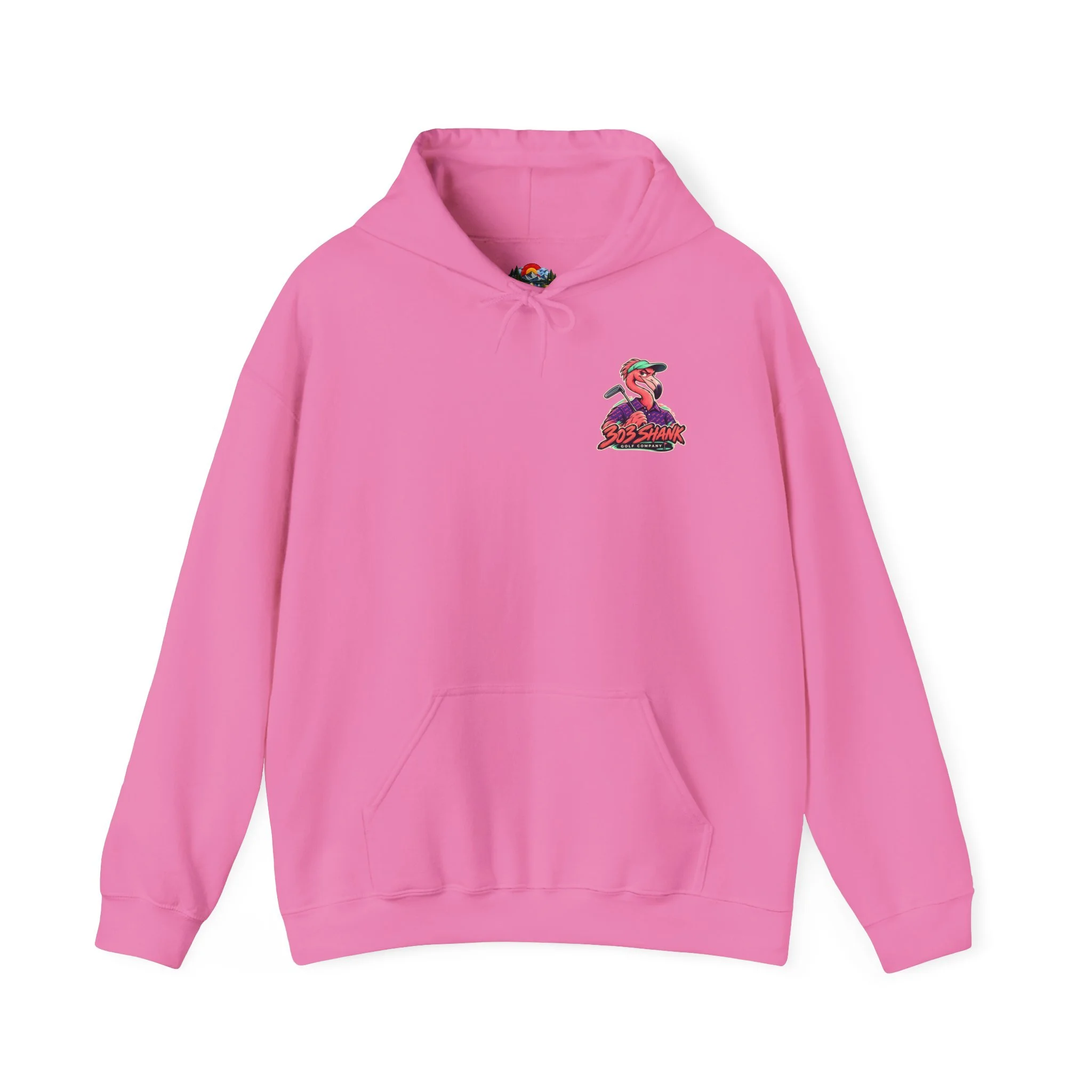 Pretty in Pink, Ugly on the Green | Flamingo Golf Hoodie | 303 Shank Golf Company