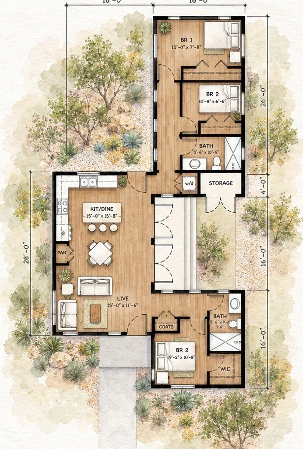The Front Range — floor plan
