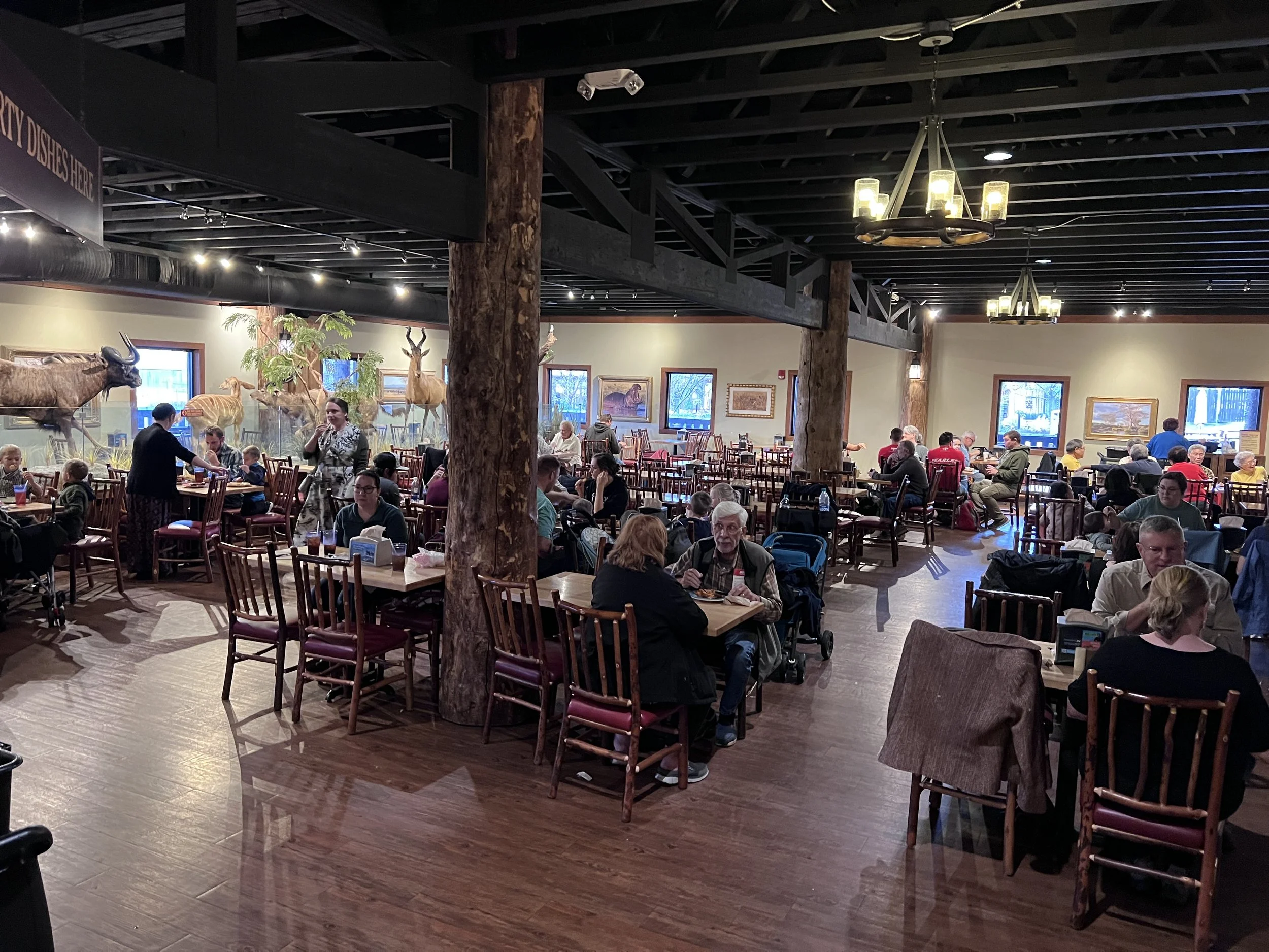 Dining hall at the Ark Encounter
