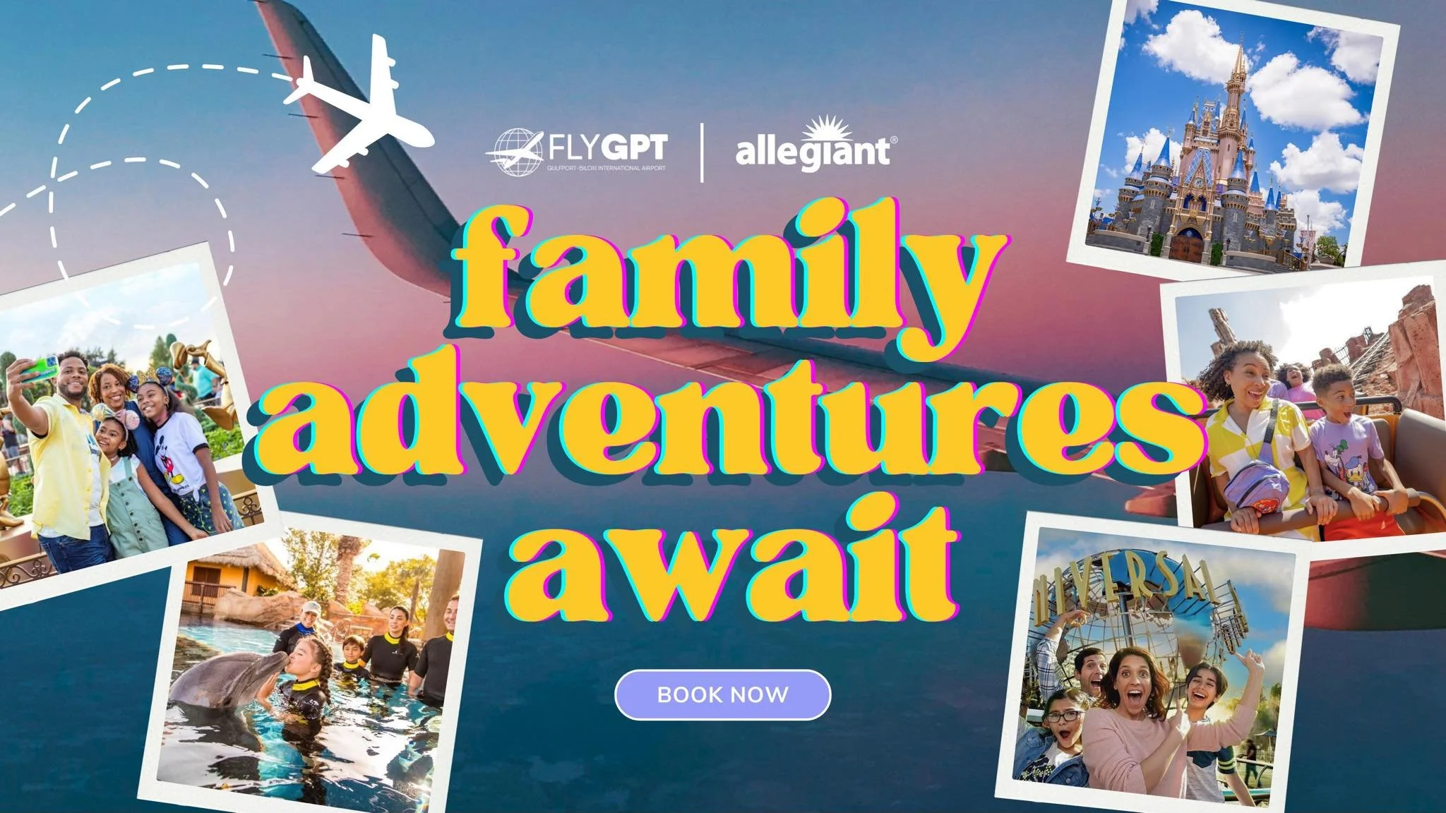 Fly Gulfport and Allegiant family adventures await graphic