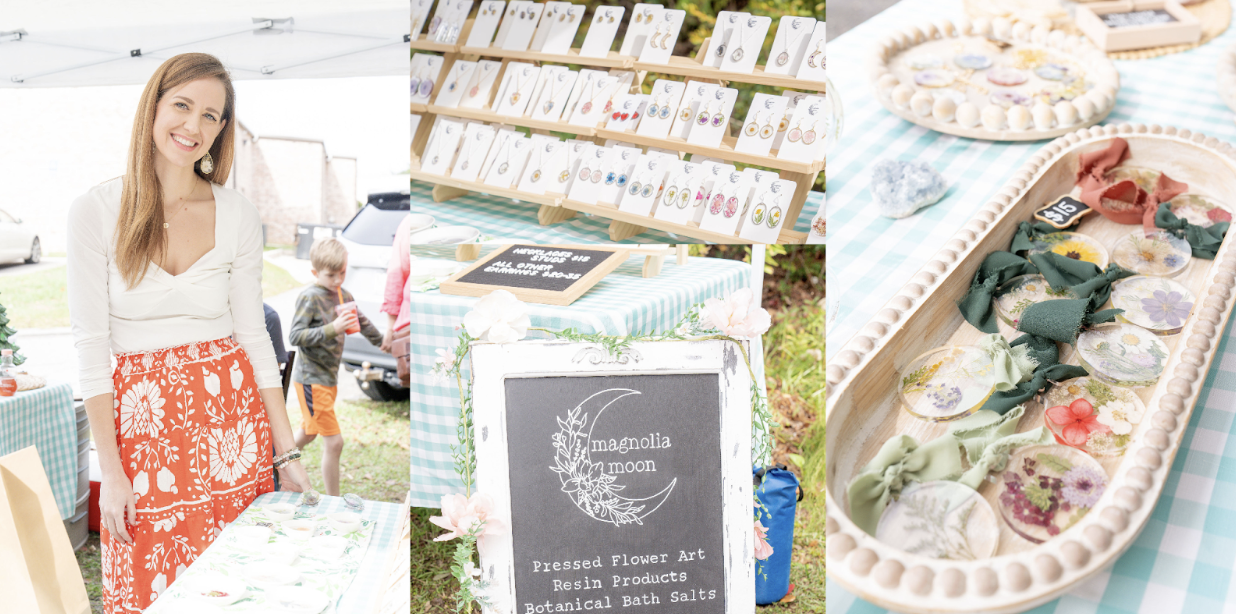 Magnolia Moon handmade goods, a Gulf Coast maker
