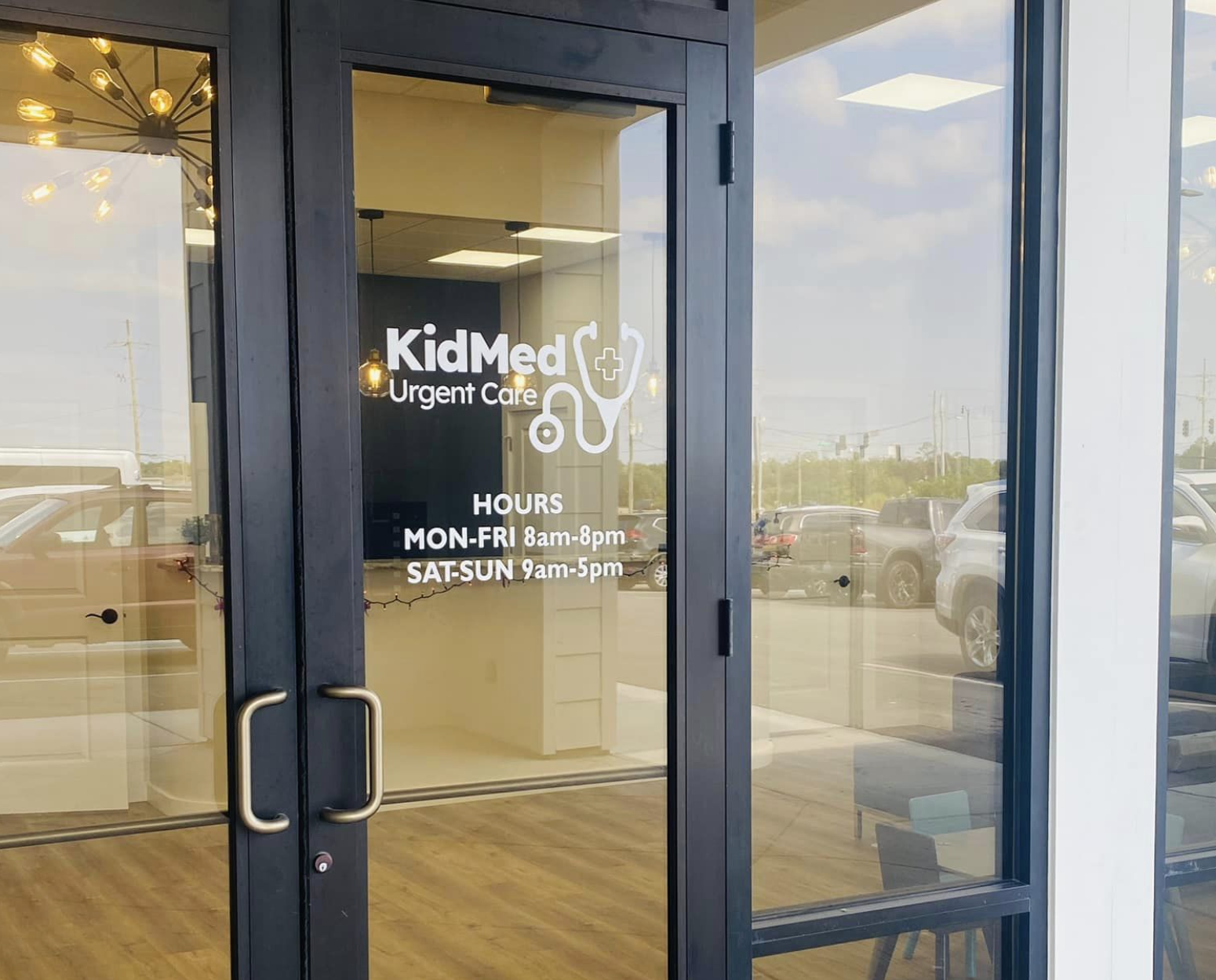 Front entrance of KidMed Pediatric Urgent Care