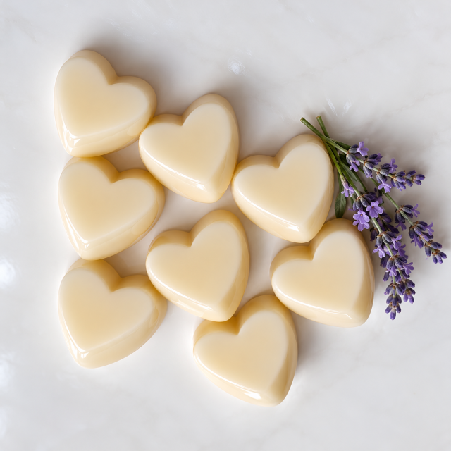 Custom Heart Wax Melts