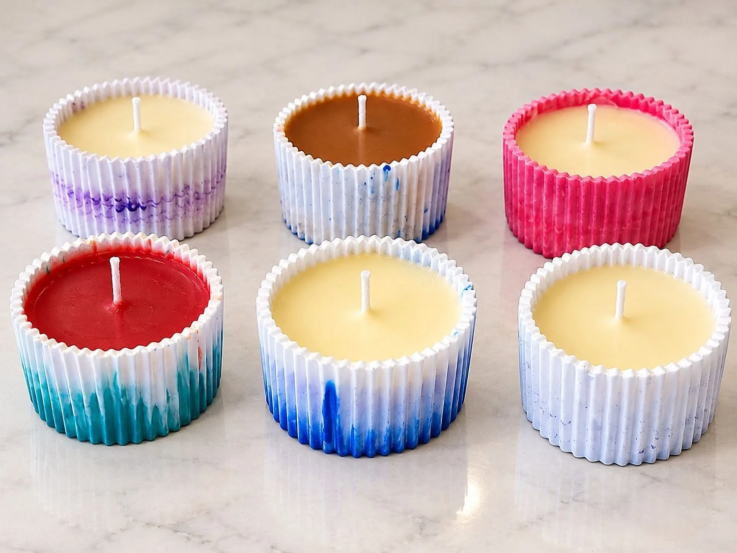 Marble Candle Holders