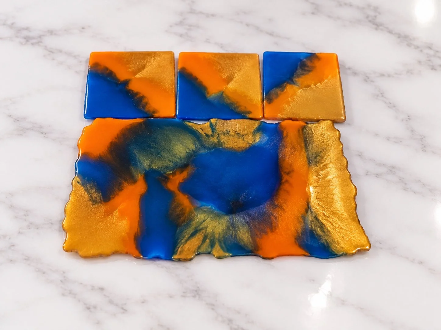 Resin Epoxy Tray Set