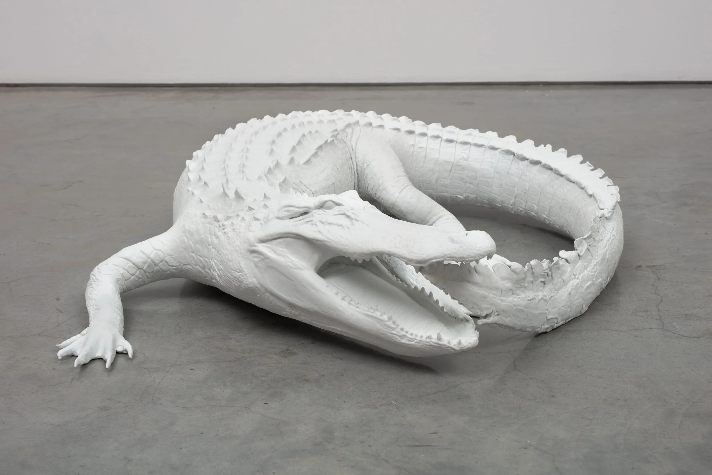 Untitled (White Ouroboros) II, 2023