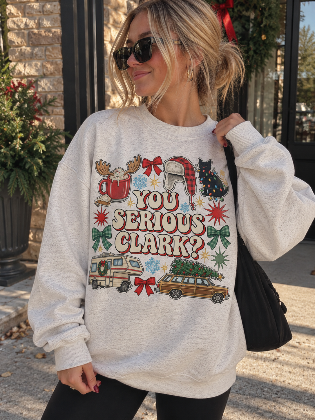 You Serious Clark? Christmas Vacation Crewneck Sweatshirt