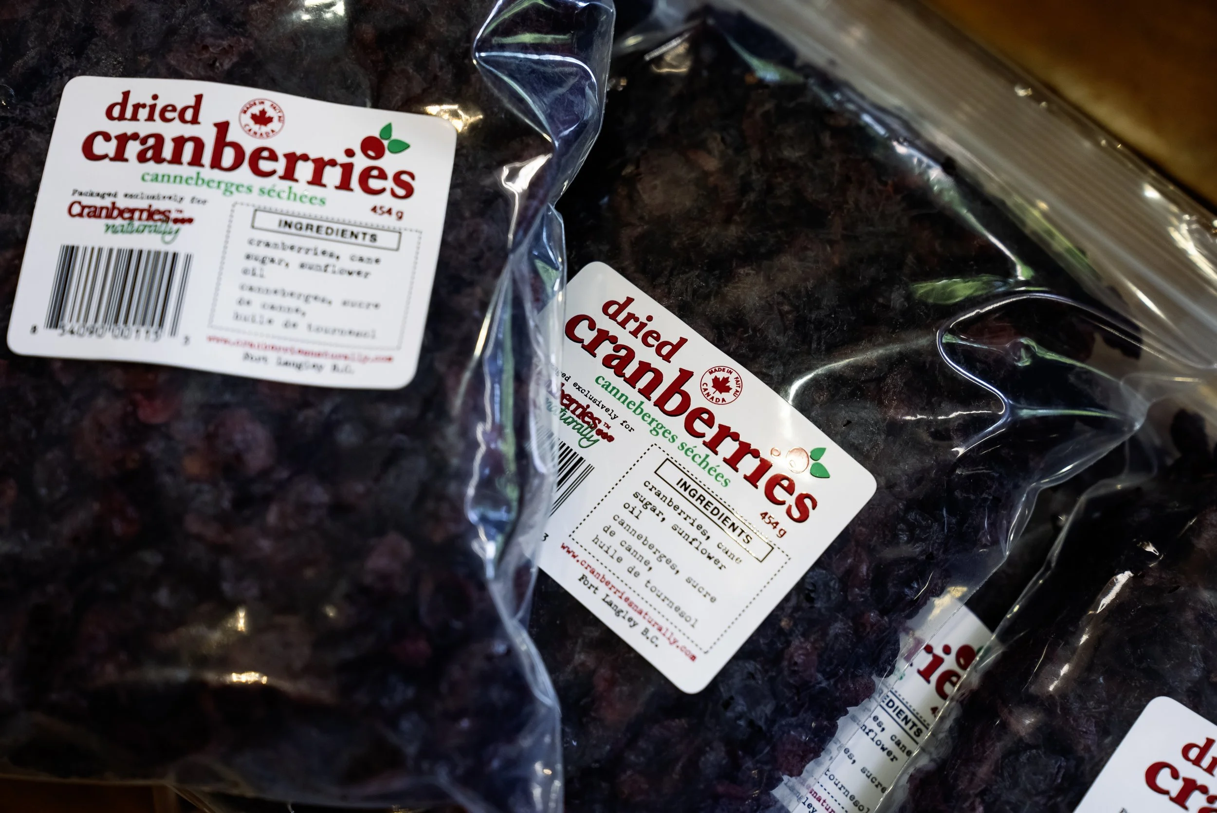 Dried Cranberries - $16