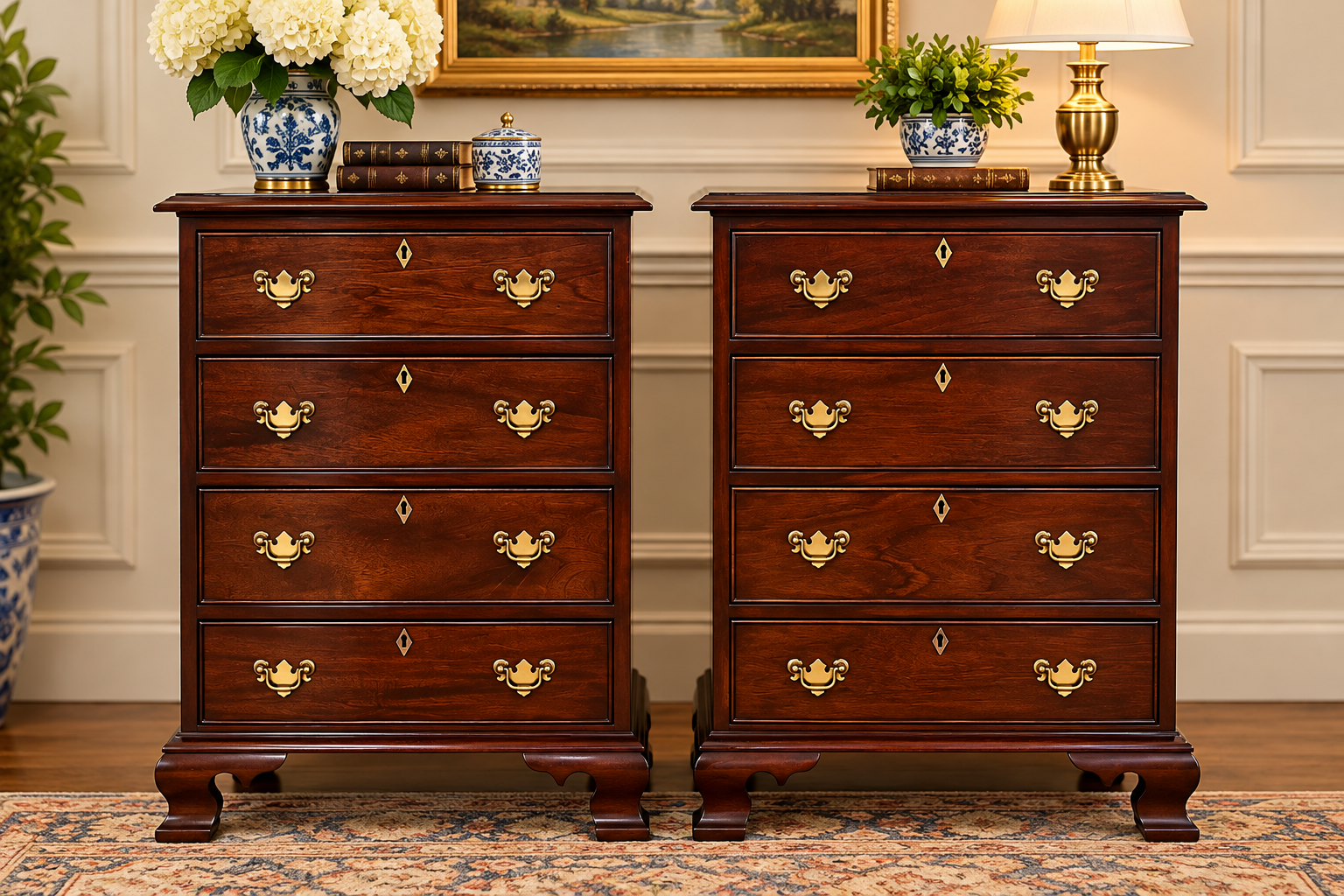 Craftique 4 Drawer Nightstands