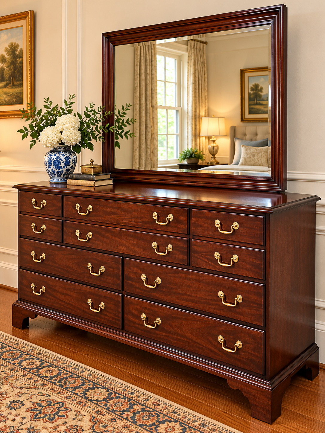 Henkel Harris Triple Dresser