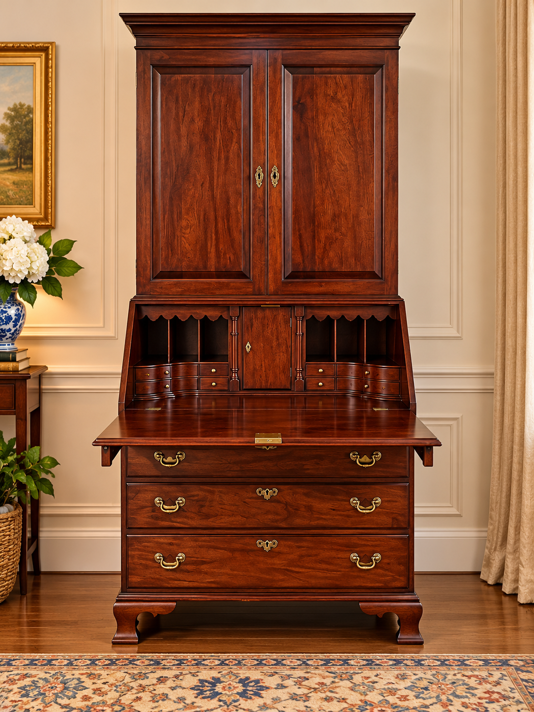 Secretary Desk Craftique Mahogany