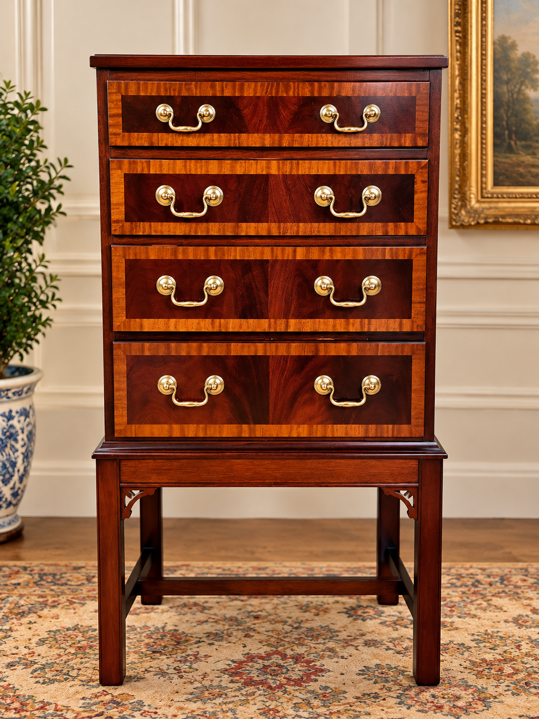 Silver Chest made by Hickory Chair