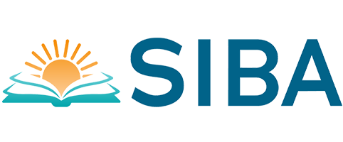 SIBA logo with an open book, rising sun, and blue lettering
