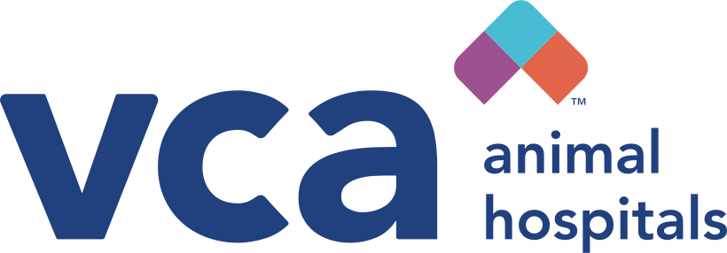 VCA Animal Hospitals logo with multicolored diamond icon