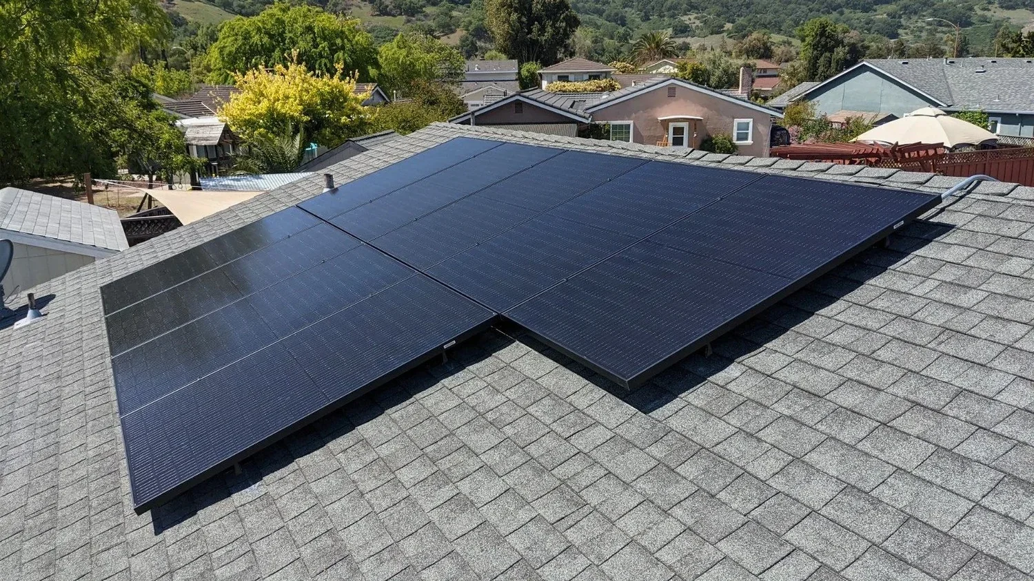 Rooftop solar installation San Jose