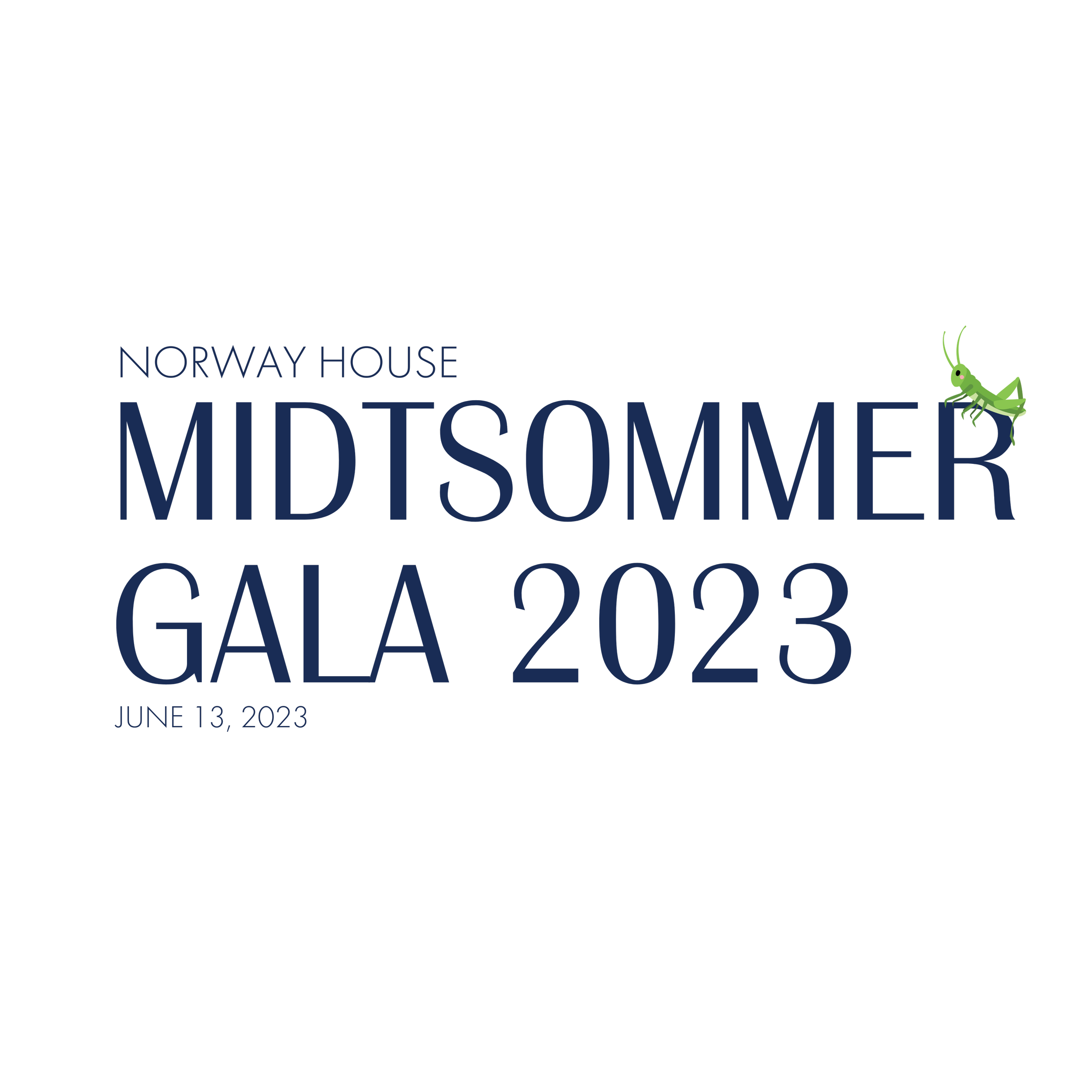 The logo I designed for the gala