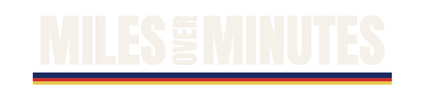 Miles over Minutes