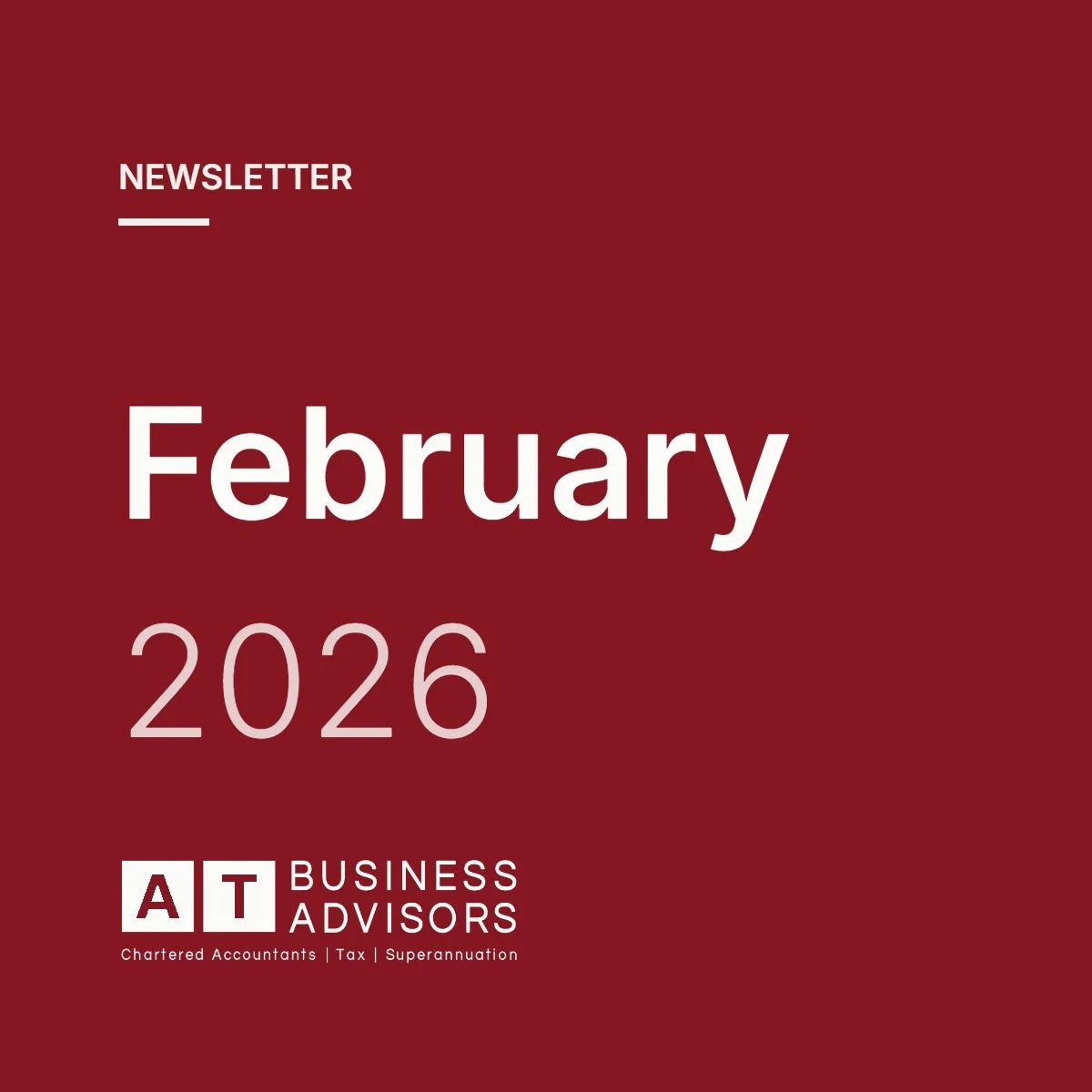 February 2026 Newsletter